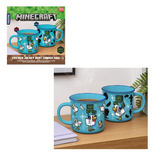 PALADONE – MINECRAFT – Chicken Jockey Tazza Cambia Colore cm (In box x cm)…x12